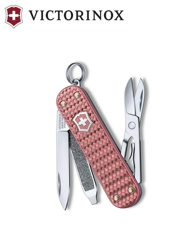 Нож-брелок Victorinox Classic Precious Alox, Gentle Rose (0.6221.405G)