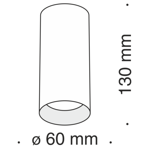 Потолочный светильник Technical Focus C010CL-01RG
