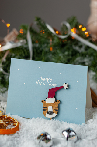 Новогодняя открытка 