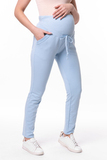 Спортивные брюки для беременных 11771 голубой