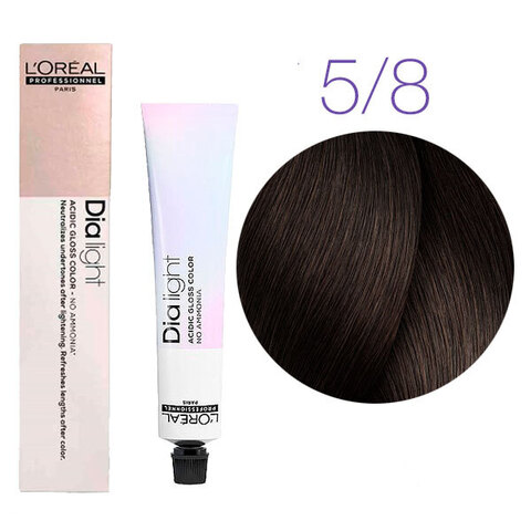 L'Oreal Professionnel Dia light 5.8 (Светлый шатен мокка) - Краска для волос