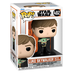 Funko POP! Star Wars. The Mandalorian: Luke Skywalker with Grogu (482)