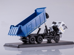 KAMAZ-6522 6x6 tipper restyling white-blue 1:43 Start Scale Models (SSM)