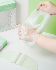 Гидрогелевая маска успокаивающая с экзосомами и коллагеном Dr.Reborn Exosome Collagen Mask Mint