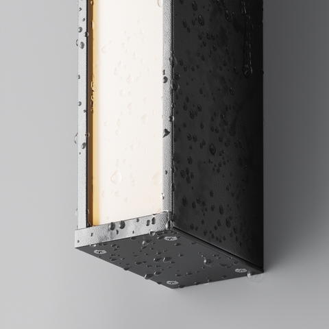 Уличный настенный светодиодный светильник Maytoni Corte O571WL-L20B3K