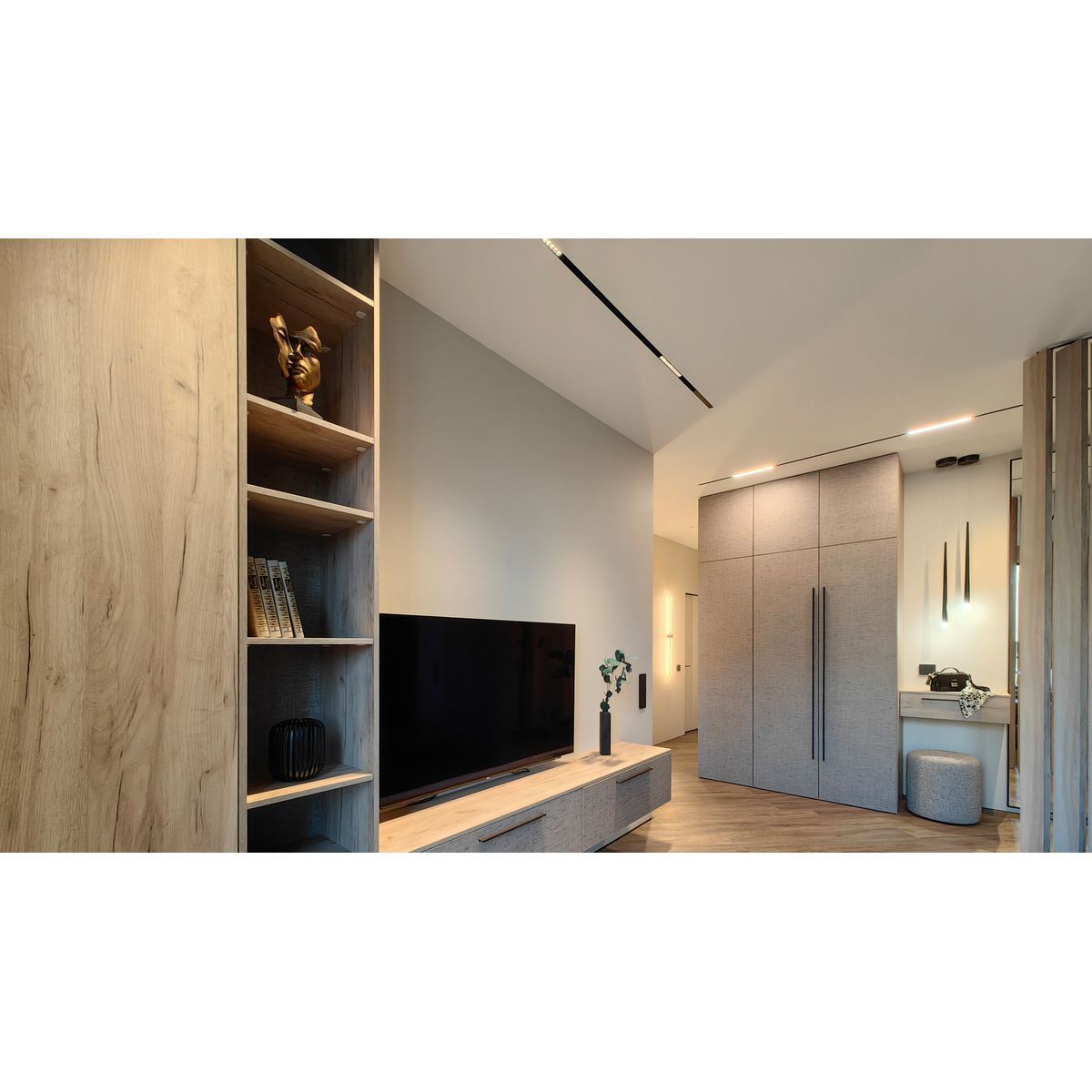 Подвесной светодиодный светильник Maytoni Cascade MOD132PL-L6BK