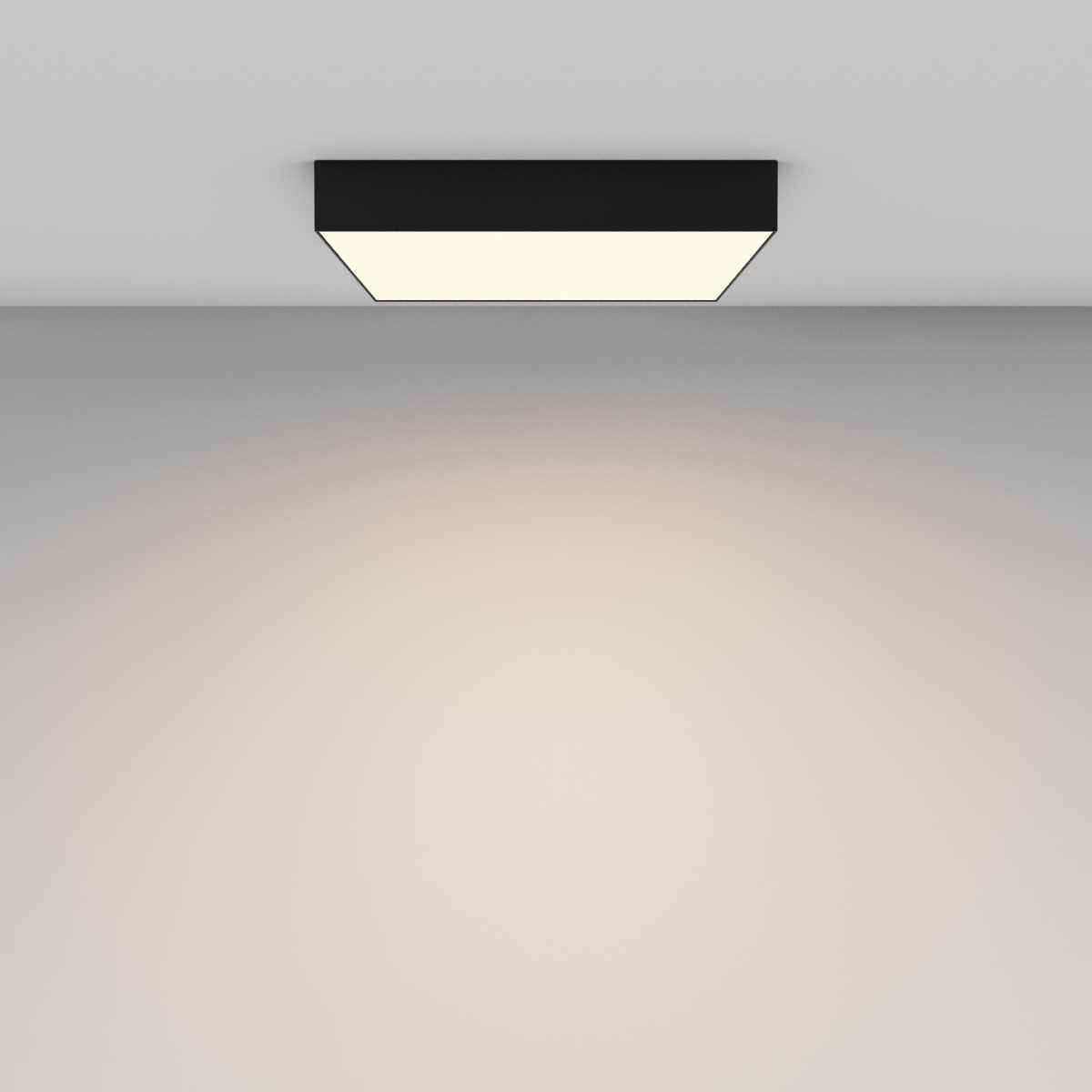 Потолочный светодиодный светильник Maytoni Zon C032CL-45W3K-SQ-B