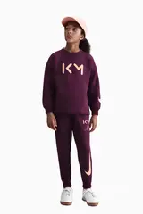 Кофта Nike Kylian Mbappé Club Fleece Junior - бордовый