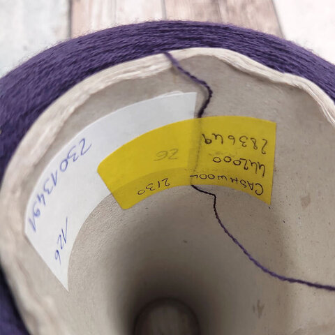 Меринос гребенной ZEGNA BARUFFA CASHWOOL 2/30 фиолетовый