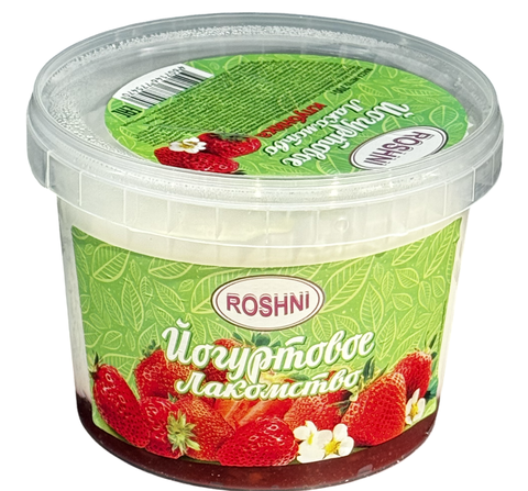 Йогуртовое лакомство Roshni со вкусом Клубники 15% 0,7кг