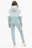 Утепленный спортивный костюм для беременных и кормящих 16026 мята-ст