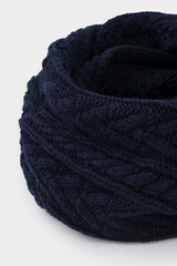 шарф  для мальчика  КВ 15007/ш/темно-синий