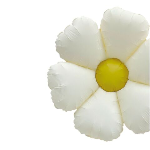 К Фигура, Цветок, Ромашка, Бежевый, Сатин, 110*99 см, 1 шт.