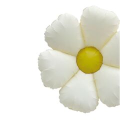 К Фигура, Цветок, Ромашка, Бежевый, Сатин, 110*99 см, 1 шт.