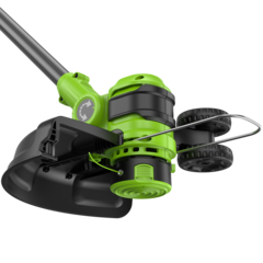 Триммер Greenworks G24LT301K4 24V (30 см) аккумуляторный, с АКБ 4 А/ч и ЗУ