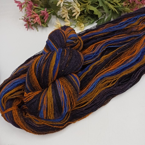 Дундага 6/1 шерсть секционного окрашивания 01-1666 420м/100гр