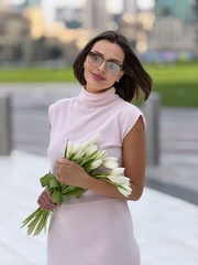 трикотажный топ в нежно розовом цвете