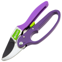 60488 Секатор прямого реза // 200 мм // храповой механизм // металлические рукоятки // Palisad