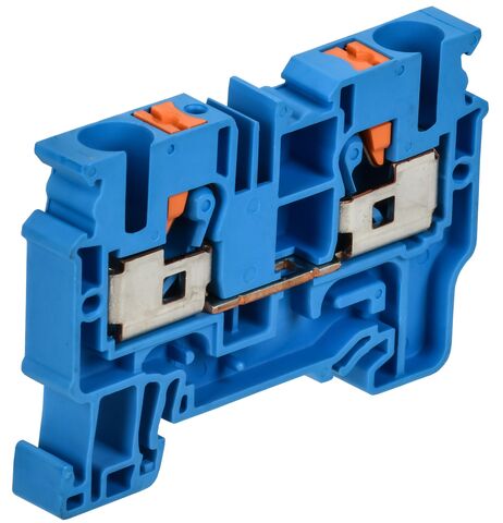 ARMAFIX Клемма пруж. Push In CP 10мм2 синяя IEK