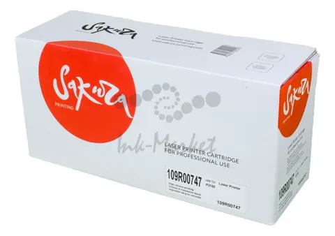 Картридж Sakura 109R00747 для XEROX, черный, 5000 к.
