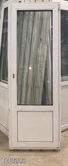 Дверь балконная пластиковая Б/У 2100(в) x 740(ш)