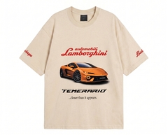 Футболка Balenciaga Lamborghini (Beige)