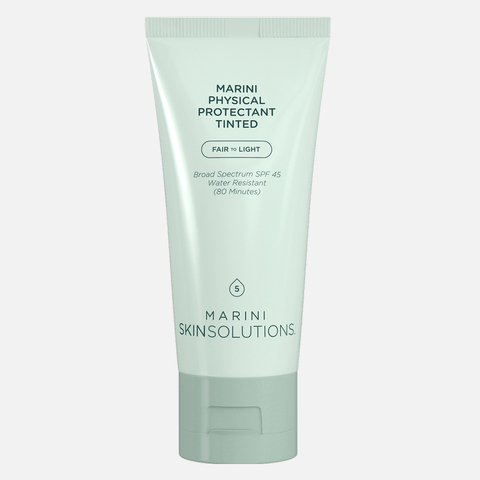 MARINI SKINSOLUTIONS Physical Protectant Tinted SPF45 (Fair To Light) Солнцезащитный крем с тональным эффектом Light c SPF45, 57 г