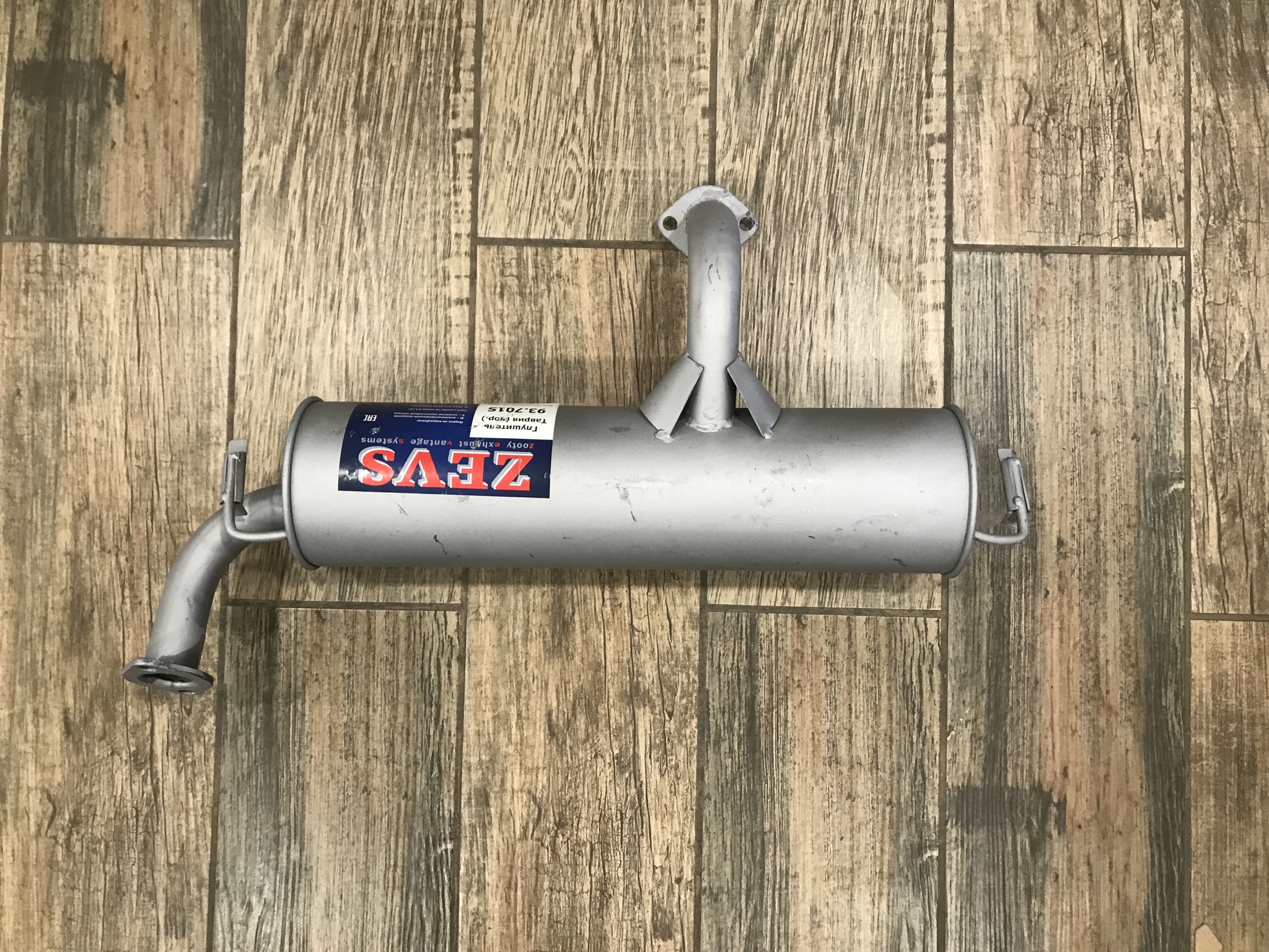 Глушитель дополнительный + приемная труба ZAZ Chance (дв. 1.5) Евро-3 Арт.136303