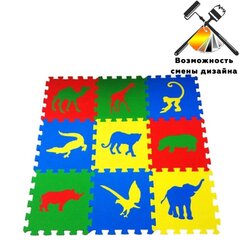 Набор мягких плиток разной тематики 33х33х9