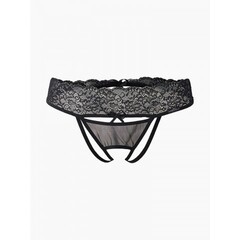 Возбуждающие трусики с доступом и мягким кружевом (Easy to love) (XS/S (40-42))