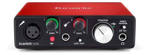 FOCUSRITE Scarlett Solo Studio 2nd Gen студийный комплект