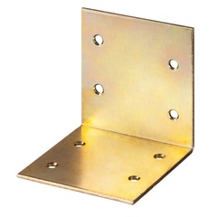 ЗУБР УМШ-2.0, 60 x 60 x 60 x 2 мм, желтый цинк, широкий мебельный уголок (31033-60) (20 штук)