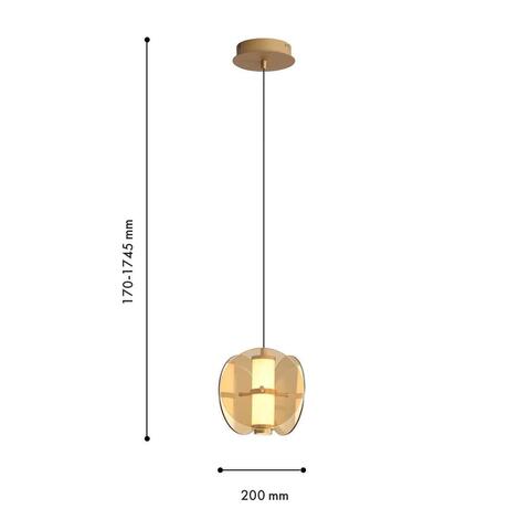 Подвесной светодиодный светильник Favourite Fada 4624-1P
