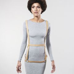 Бежевая упряжь ARROW DRESS HARNESS - 