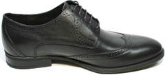Классические мужские туфли на выпускной Ikos 1157-1 Classic Black.