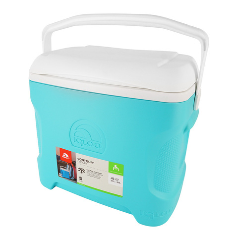 Изотермический контейнер (термобокс) Igloo Contour 30 (28 л.), голубой