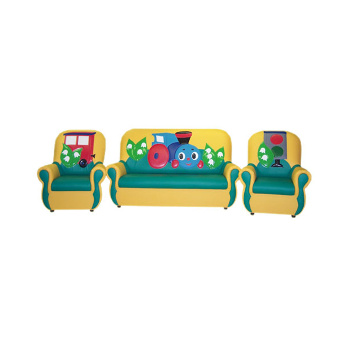 Мебель для детского сада паровозик
