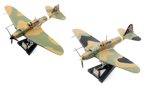Модель Советский Штурмовик IL-2M3 масштаб 1:72