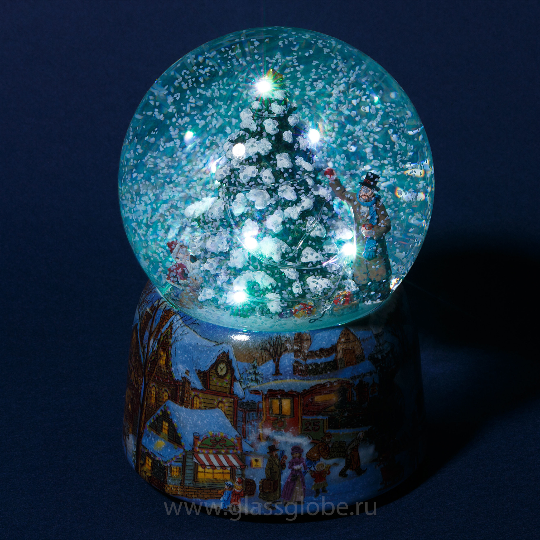 Glassglobe / шар со снегом 