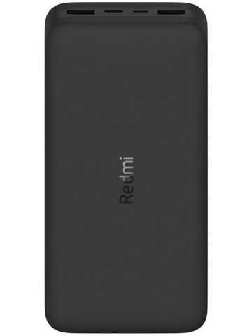 Аккумулятор Xiaomi Redmi Power Bank Fast Charge 20000 Black (Черный)
