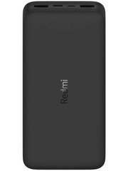 Аккумулятор Xiaomi Redmi Power Bank Fast Charge 20000 Black (Черный)