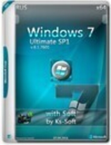 Windows 7 Ultimate SP1 x64 with Soft by Ks-Soft [2016, RUS]