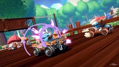 Smurfs Kart. Turbo Edition (картридж для Nintendo Switch, полностью на английском языке)