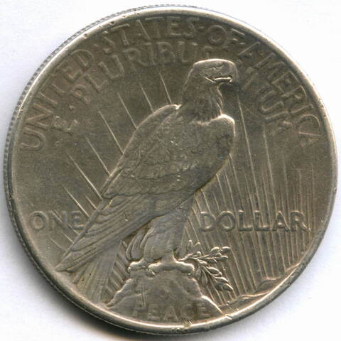 1 доллар 1925. США XF- (Мирный)