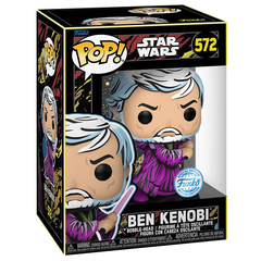 Фигурка Funko POP! Bobble Star Wars Retro Series Ben Kenobi (Exc) (572)