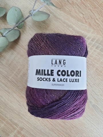 Lang Yarns Mille Colori Socks and Lace Lux 080