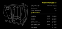 Гроутент Garden Highpro PROBOX INDOOR MASTER 240 (240х240х200)