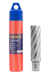 Сверло корончатое KORNOR HSS (длина 80мм)