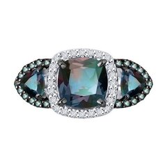 6014406-3-kolco-iz-belogo-zolota-585-proby-s-brilliantami-i-aleksandritami