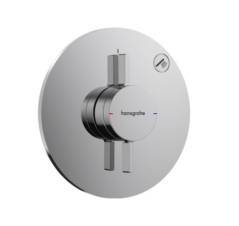 Hansgrohe 75618000 DuoTurn S Смеситель для ванны, однорычажный, для 1 потребителя, скрытого монтажа, хр